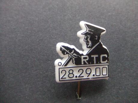 RTC (Rotterdamse Taxi Centrale) 28.29.00 ( oud telefoon nummer )zwart
